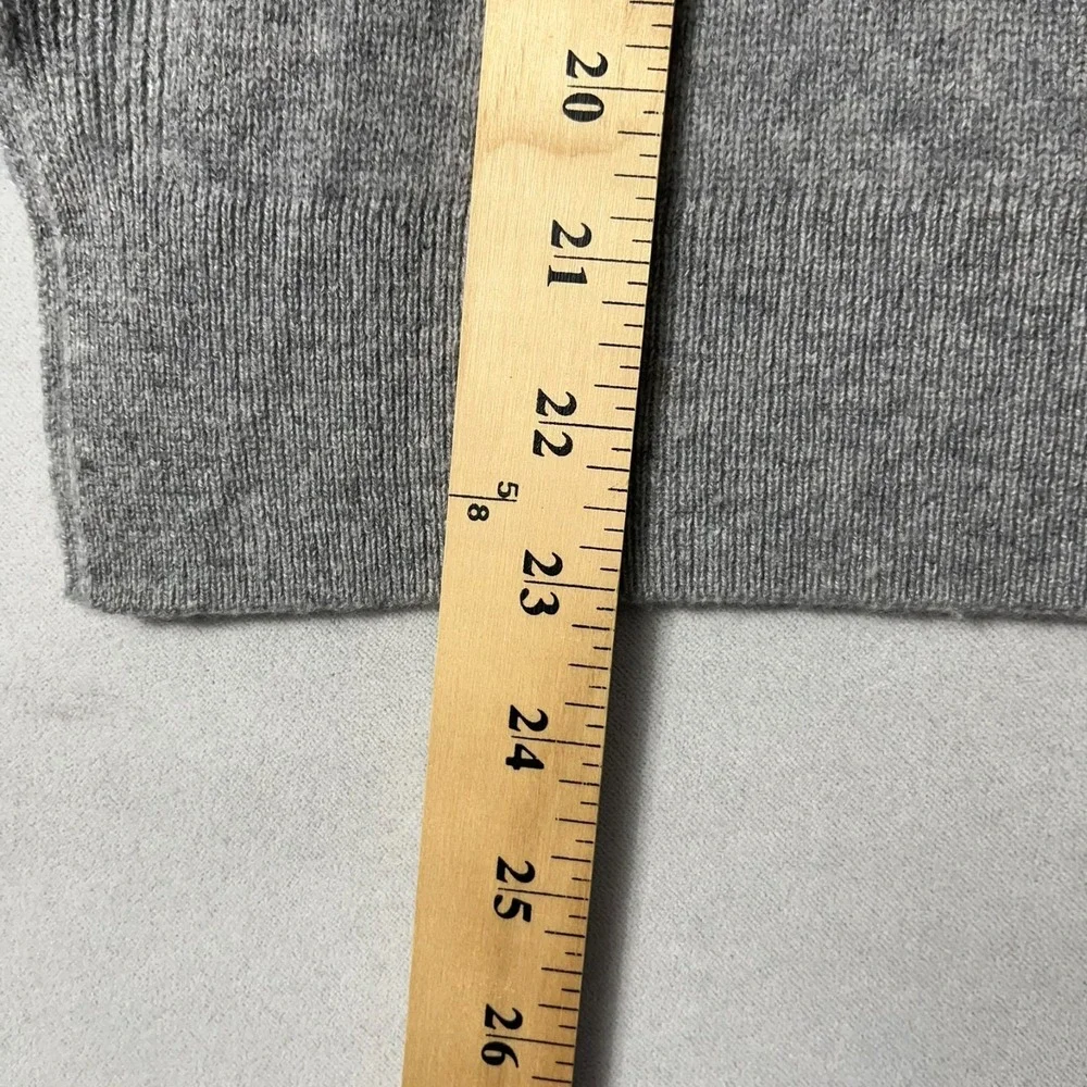 Halogen Cashmere Sweater Women Small Gray Pullover